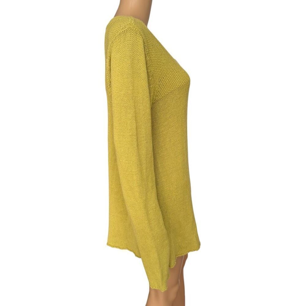 Soft Surroundings Wickfield Pullover Chartreuse C… - image 3